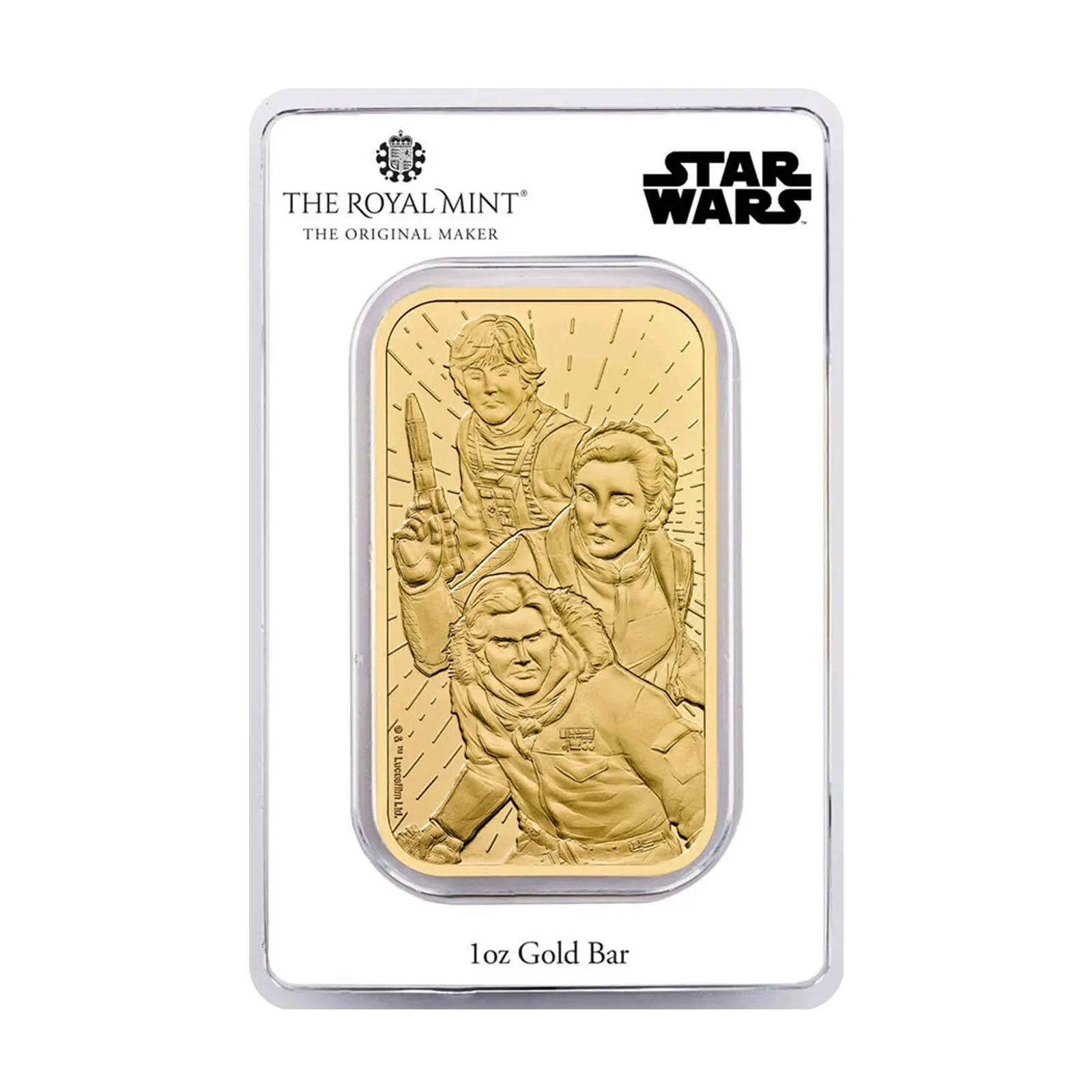 1oz Gold Royal Mint Star Wars Light Side (999.9) 4
